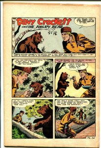 Wild Frontier #1 1955-Charlton-1st issue-Davy Crockett-Iriquois Trail-VG