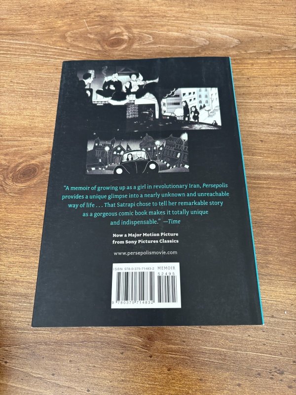 The Complete Persepolis Marjane Satrapi Graphic Novel Book 6 J376