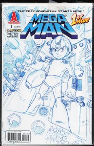 Mega Man #1 Variant Cover (2011) Mega Man