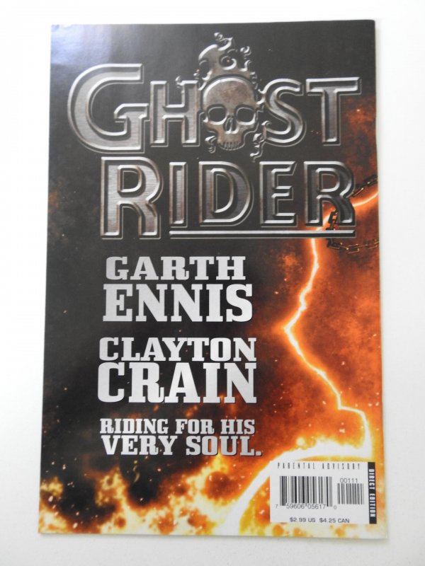 Ghost Rider #1  (2005) Crain/Ennis Beautiful VF+ Condition!
