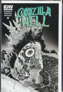 Godzilla In Hell #3 Cover B (2015)