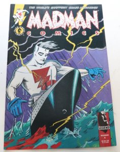 Madman Comics 4 Dave Stevens Back Cover Mike Allred 1994