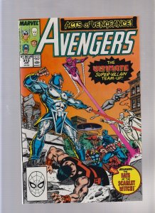 Avengers #313 - Tom Palmer Cover Art! (9.0) 1990