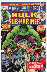 Marvel Super-Heroes #55 (1976) Hulk