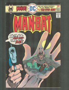 ManBat #2 ~ Fugitive from Blind Justice ~ 1976 (7.5) WH