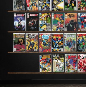 Huge Lot 150+ Comics with Bloodshot, Wolverine, Eternal Warrior & More!