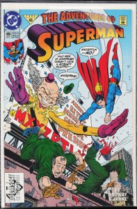 Adventures of Superman #496 (1992) Superman