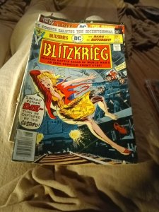 Blitzkrieg DC Comics 1976 Lot Run Issue 1,2,3,4,5 Bronze Age Complete Series Set