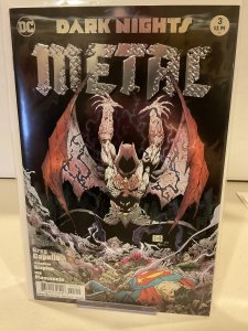 Dark Nights Metal 3  Greg Capullo Cover!  9.0 (our highest grade) Embossed Logo!