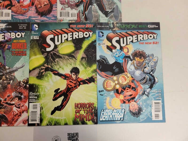 5 Superboy DC Comic Books #11 12 13 14 15 New 52 83 TJ19