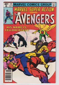 Marvel Comics Group! Marvel Super-Action! Issue #20! Starring The Avengers! 