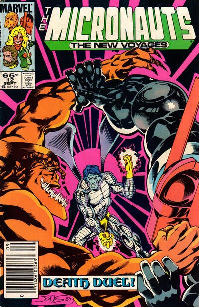 Micronauts (Vol. 2) #12 (Newsstand) FN ; Marvel | the New Voyages