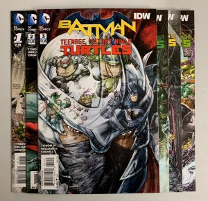 Batman Teenage Mutant Ninja Turtles #1-6 (DC 2015) James Tynion IV (9.0+)