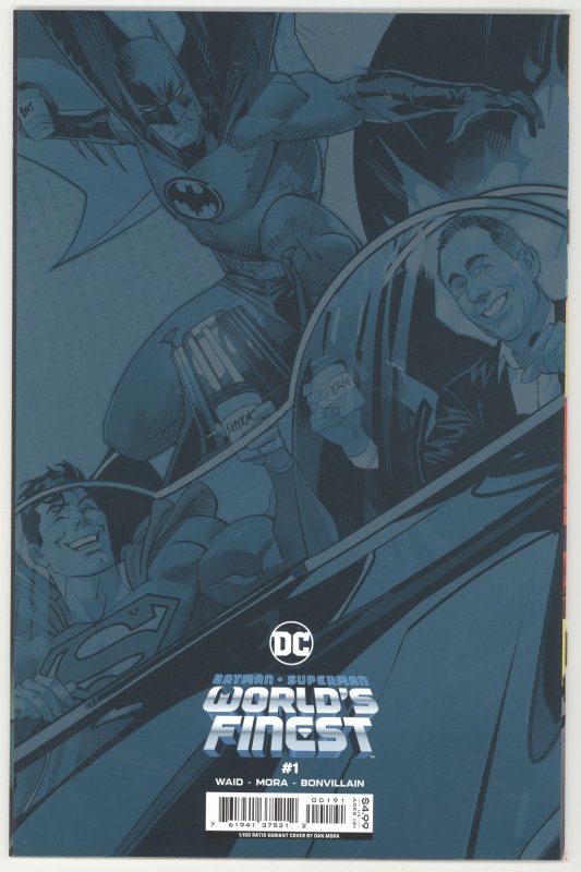 Batman/Superman World’s Finest #1 Mora Variant 1:100 Virgin Cover Jerry Seinfeld