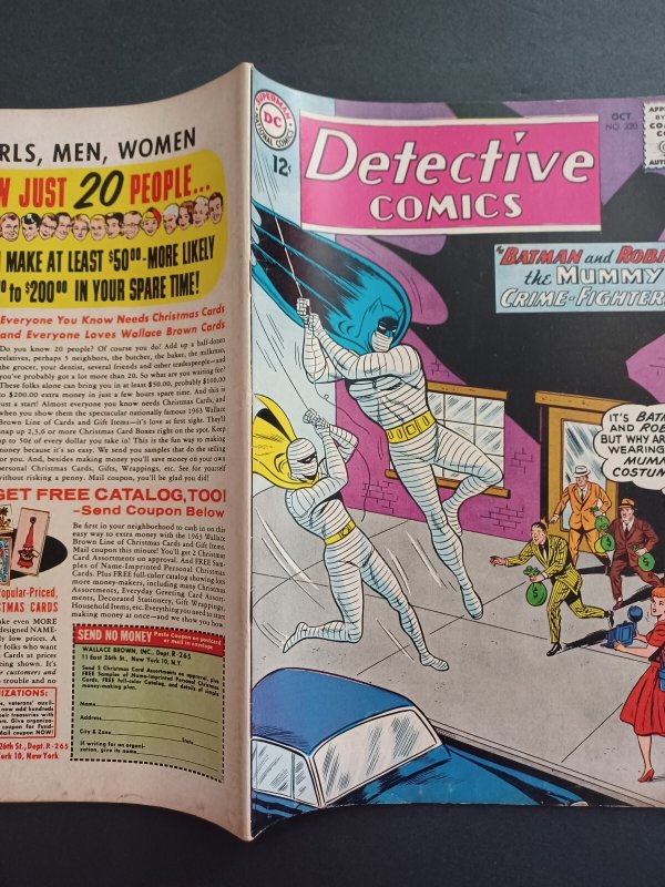 Detective Comics #320 - Batman - Robin - *coupon clipped* - 1963 - VG