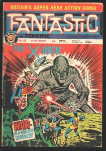 Fantastic #65 1968-X-Men-Avengers-Doctor Strange-Jack Kirby art-Tyrannus back...