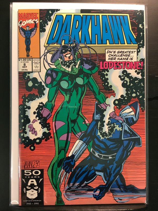 Darkhawk #8 Direct Edition (1991)