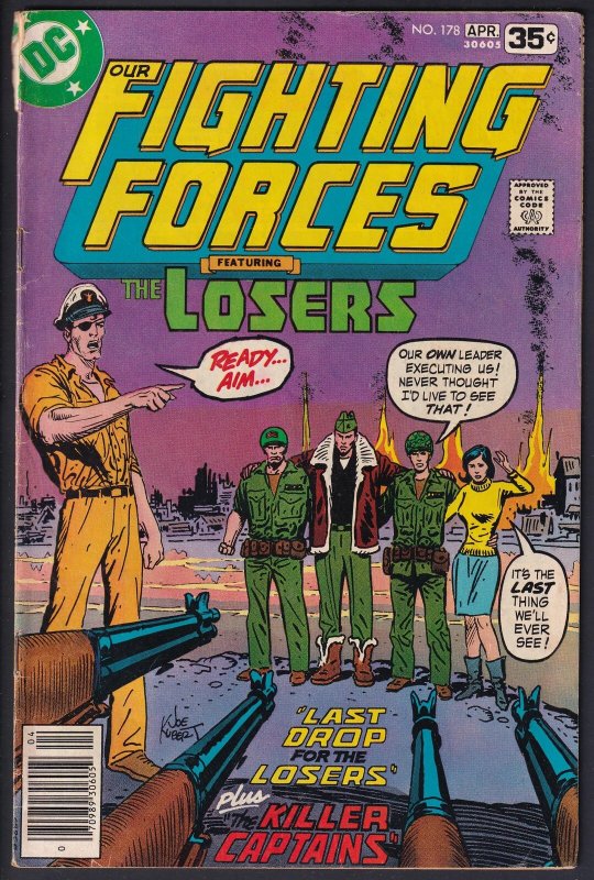 Our Fighting Forces 178 (1978) GD Bronze Age DC War Comics