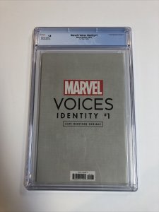 Marvel's Voices Identity (2021) # 1 (CGC 9.8) Lee Inhyuk Virgin | Census=4