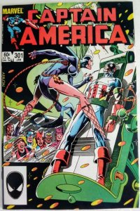 CAPTAIN AMERICA #301 (VF) Copper Age Marvel