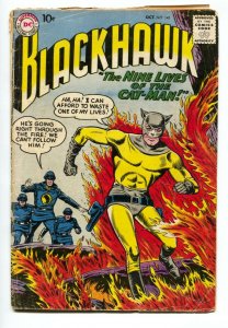 Blackhawk #141 1959- CAT-MAN- DC comics g+ 