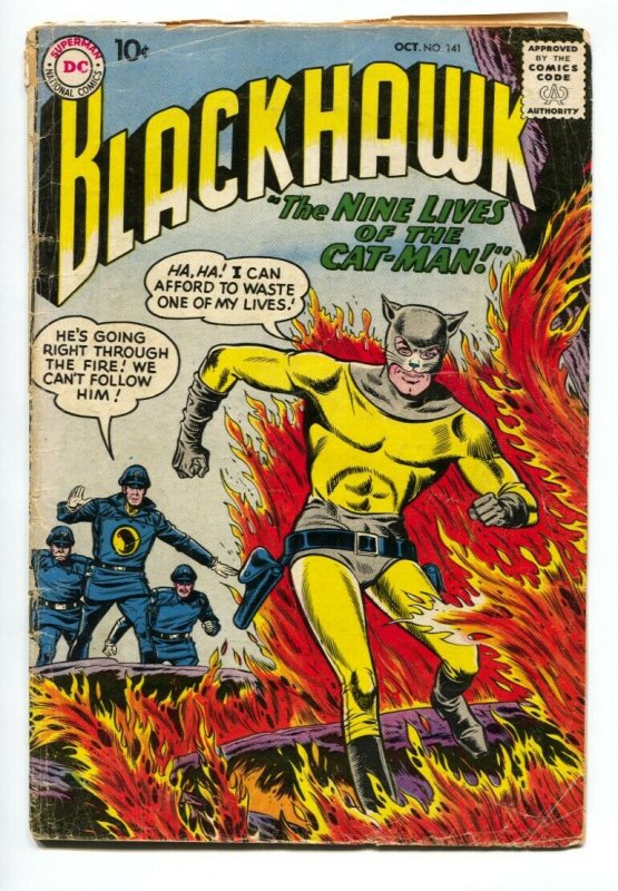 Blackhawk #141 1959- CAT-MAN- DC comics g+ | Comic Books - Golden Age, DC  Comics, Blackhawk, Superhero