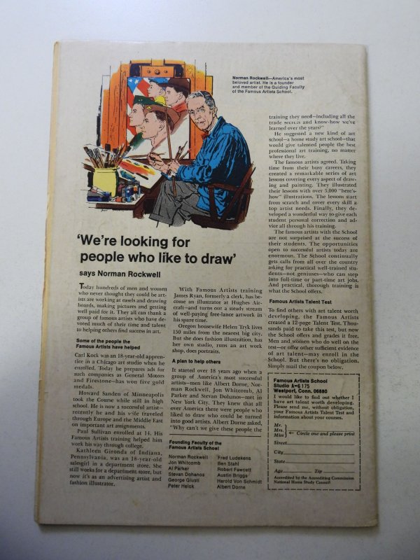 Captain Marvel #18 (1969) VG- Condition indentions/ink tracing on fc