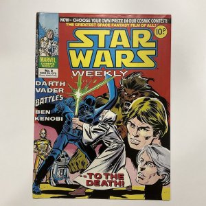 Star Wars Weekly 8 Fine Fn 6.0 Marvel 1978 Magazine UK