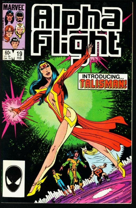 ALPHA FLIGHT #19-MARVEL COMICS-MUTANTS! NM