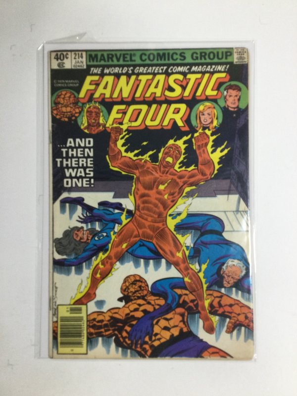 Fantastic Four #214 (1980) FN3B119 FINE FN 6.0