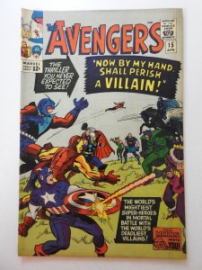 The Avengers #15 (1965) Beautiful Fine/VF Condition!!