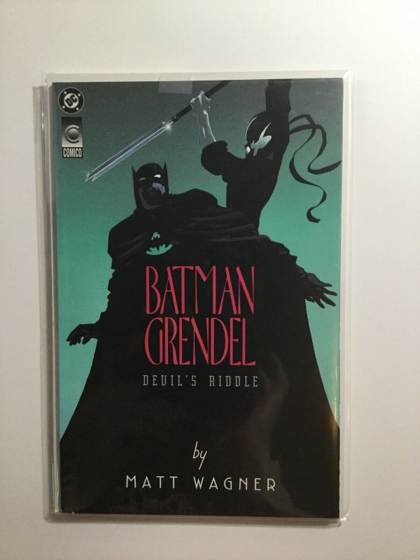 Batman Grendel 1 2 Devils Riddle Devils Masque Near Mint Nm Comico Dc Comics