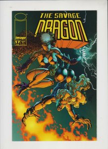 THE SAVAGE DRAGON [2ea.] 17A&[17 RARE] 1995 IMAGE / LEE / NM / NEVER READ