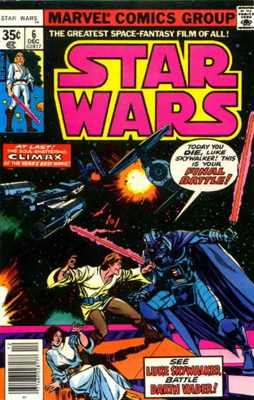 Star Wars #6 (2nd) VG; Marvel | low grade comic - save on shipping - details ins