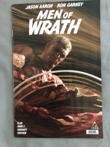 MEN OF WRATH - Six (6) Issue Lot - #1, #1 (2nd), #2, #3, #5, #5 Variant - Aaron