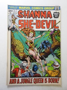 Shanna the She-Devil #1 (1972) VF+ Condition!