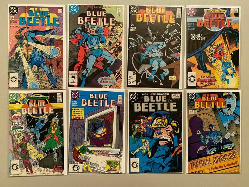 Blue Beetle set 24 different from #1-24 8.0 VF (1986 DC 1st Series)