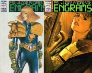 PSI JUDGE ANDERSON ENGRAMS (1992 F/Q) 1-2 + PSI FILES 