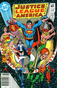 Justice League of America #217 (Newsstand) FN ; DC | George Perez August 1983