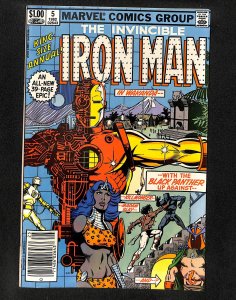 Iron Man Annual #5 Black Panther Wakanda!