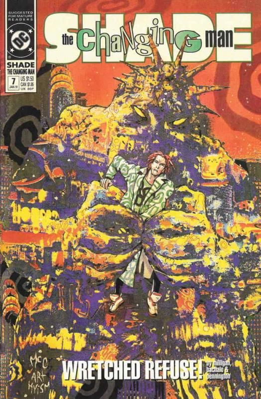 Shade, The Changing Man (2nd Series) #7 VF/NM; DC | save on shipping - details i
