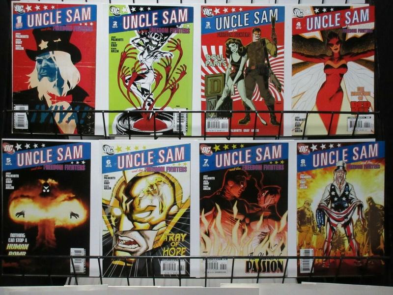 UNCLE SAM & FREEDOM FIGHTERS (2007) vol.2 1-8  complete