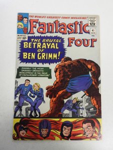 Fantastic Four #41 (1965) GD/VG Condition