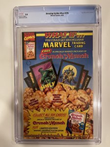 Amazing Spider-Man 378 CGC 9.8 - Carnage Venom Cloak Shriek (1993 )