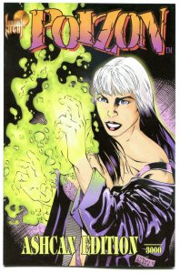 POIZON  ashcan, NM-, Promo, 1995, Limited, Femme Fatale, more promos in store