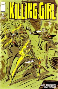 Killing Girl #5B VF ; Image | Glen Brunswick - Last Issue