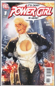 Power Girl #1 Variant Cover (2009) Power Girl
