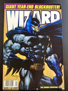 Wizard: The Guide to Comics #77 - Batman cover