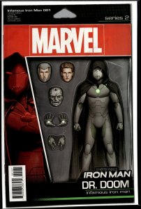 Infamous Iron Man #1 Christopher Cover (2016) Doctor Doom