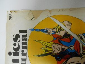 1977 COMICS JOURNAL #38 GIL KANE Cover STAR HAWKS G/VG